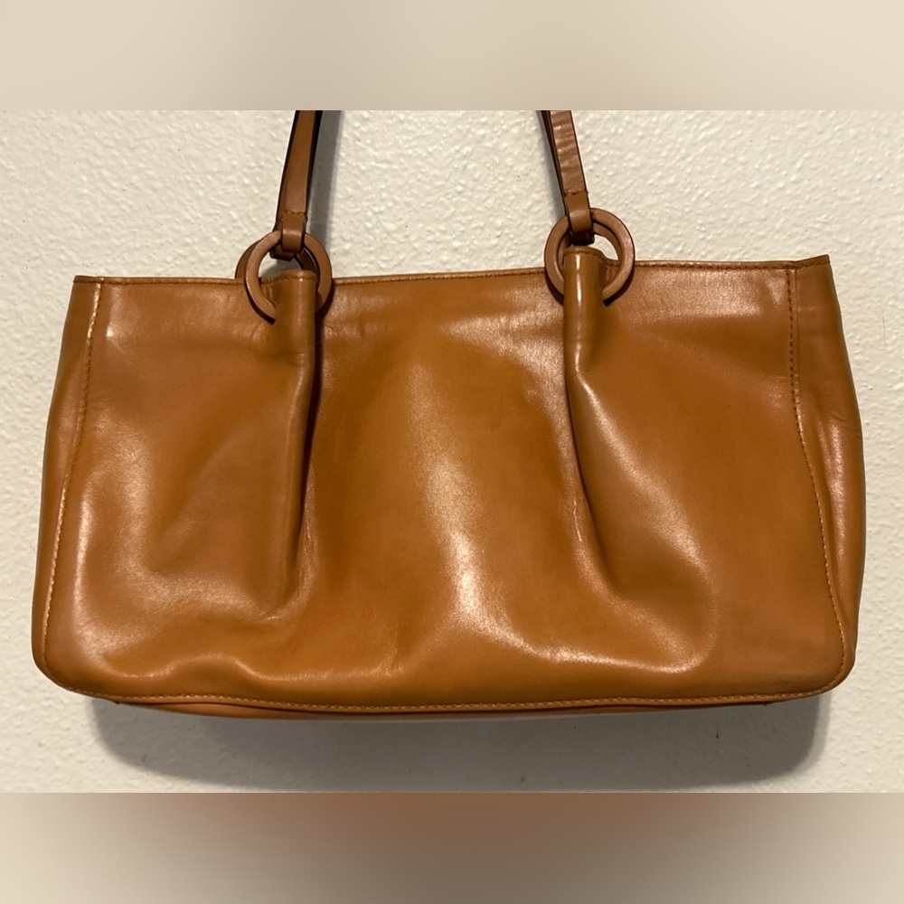 GUCCI Tom Ford Jackie Vitello Calfskin Leather Bag w/ Zip Pouch Vintage 90s VTG - Picture 7 of 16